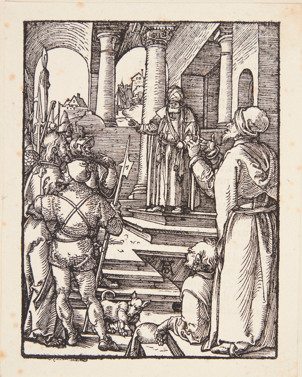 Kristus inför Pilatus av Albrecht Dürer