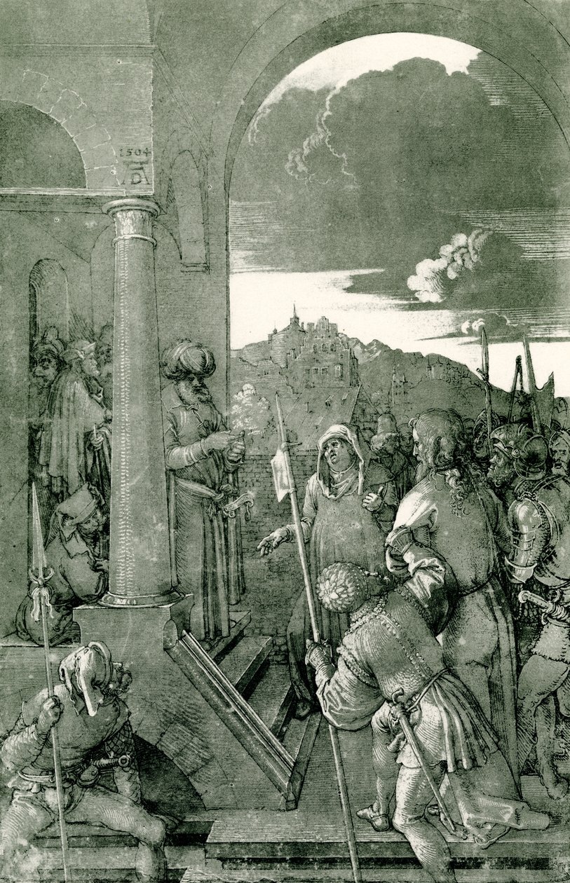 Kristus inför Pilatus av Albrecht Dürer