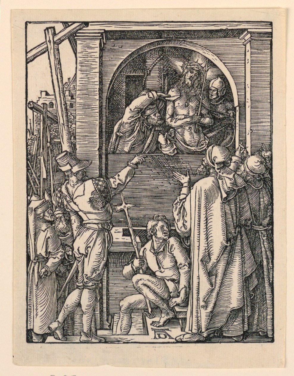 Kristus före folket (Ecce Homo), från The Little Passion-serien av Albrecht Dürer