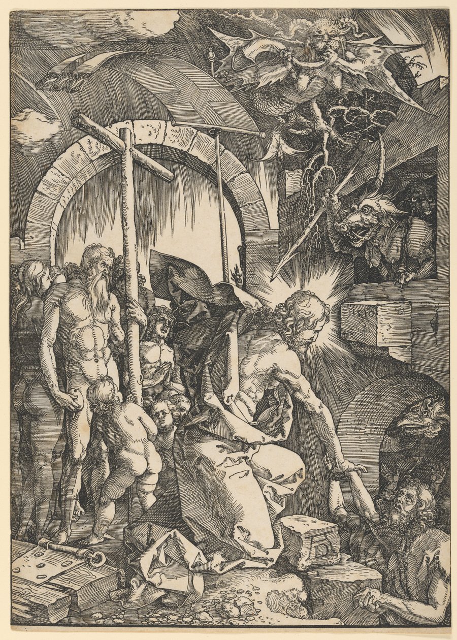”Kristus i limbo”, ur ”Den stora passion” av Albrecht Dürer
