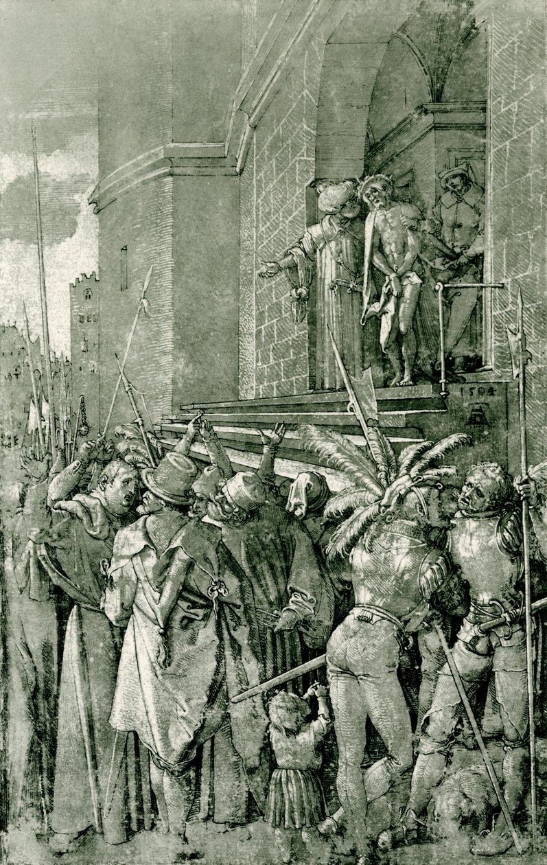 Kristus visas för folket av Albrecht Dürer