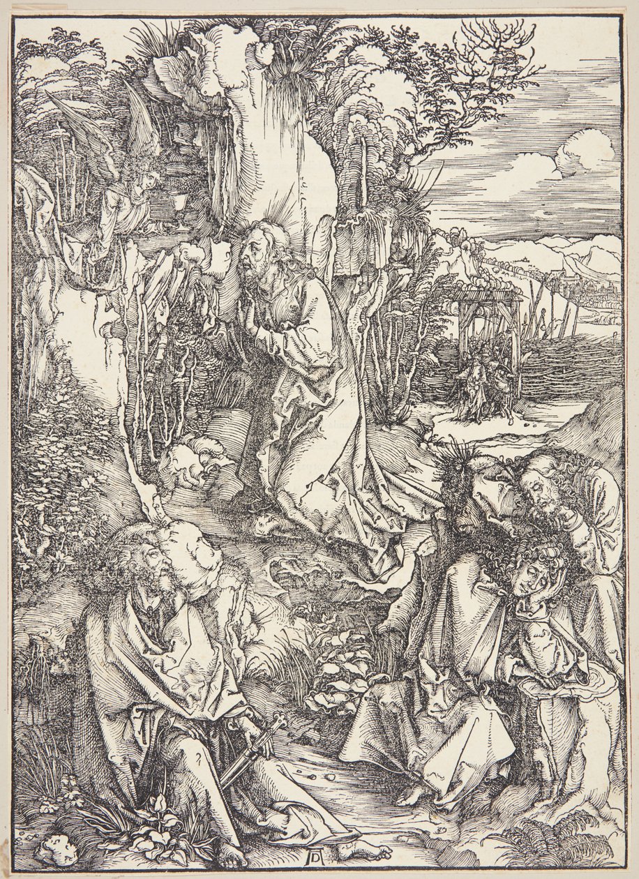 Kristus från Oljeberget av Albrecht Dürer