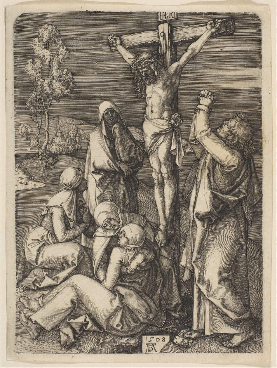 Kristus på korset av Albrecht Dürer