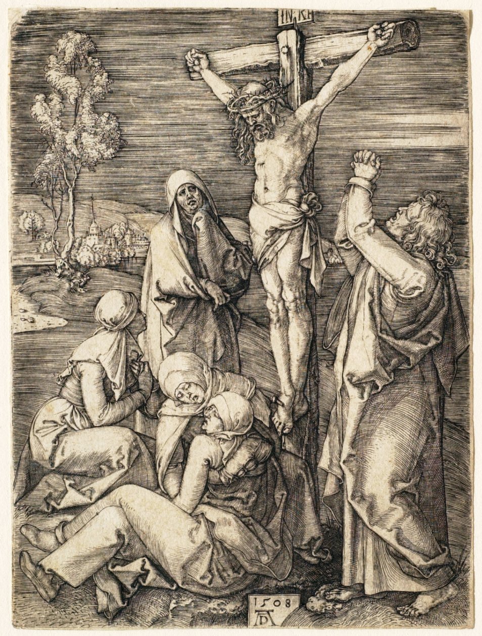 Kristus på korset av Albrecht Dürer
