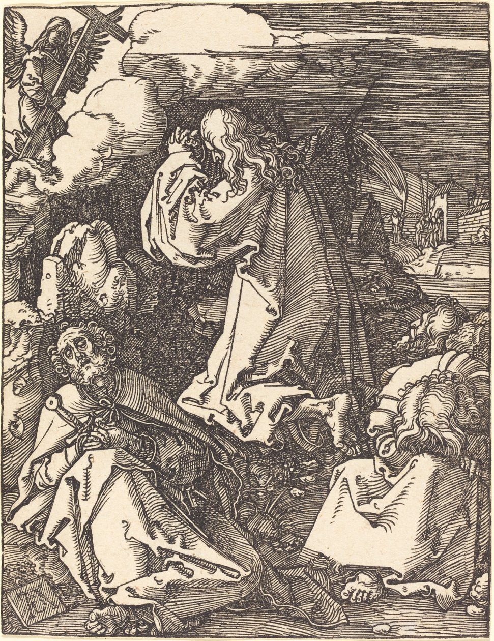 Kristus på Oljeberget av Albrecht Dürer