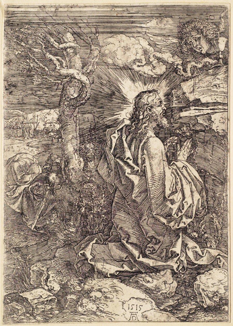 Kristus på Olivberget av Albrecht Dürer
