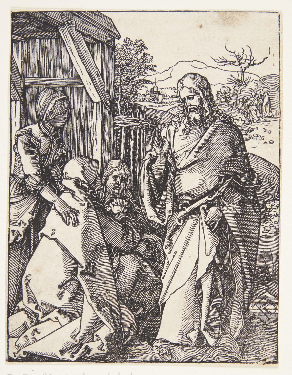 Kristus tar avsked med sin mor av Albrecht Dürer