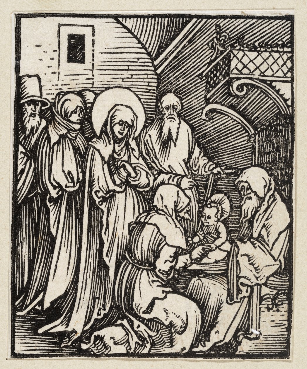 Kristi omskärelse (43 religiösa ämnen) av Albrecht Dürer