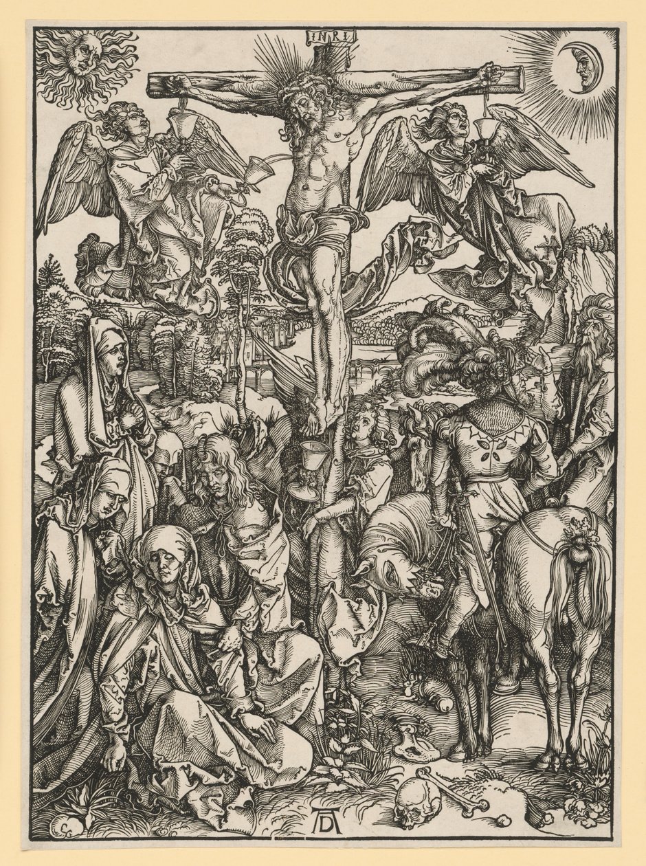 Kristi korsfästelse (Den stora passionen) av Albrecht Dürer