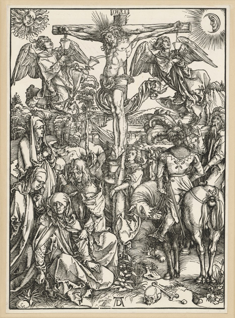 Kristi korsfästelse (Stora passionssviten) av Albrecht Dürer
