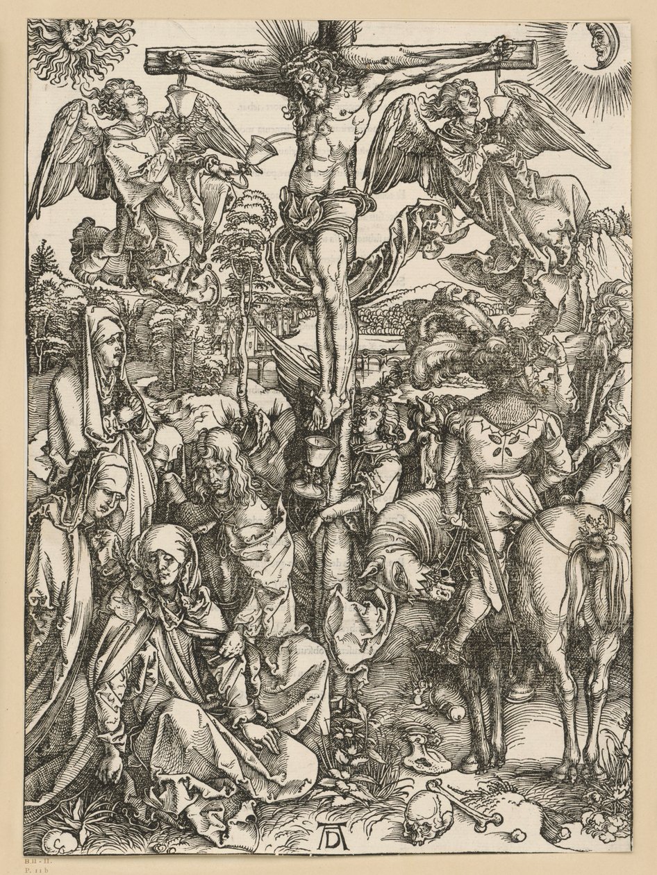 Kristi korsfästelse (Stora passionen) av Albrecht Dürer