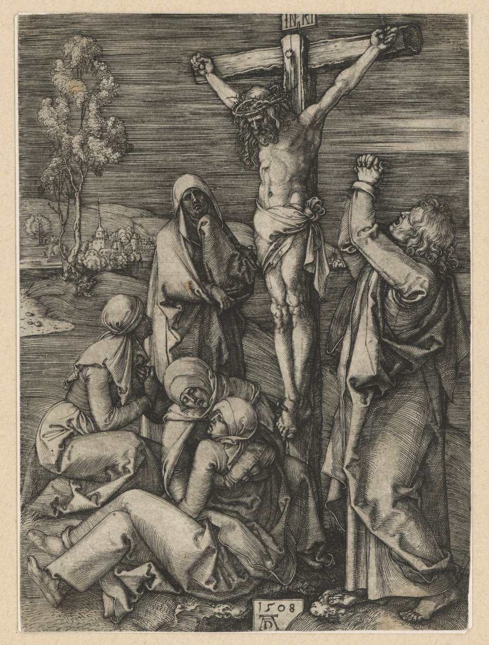 Kristus på korset av Albrecht Dürer