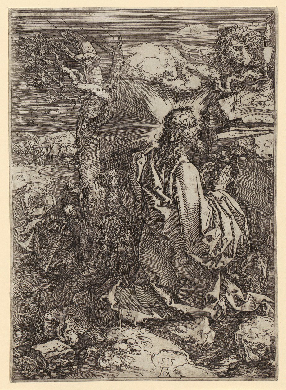 Kristus på Olivberget av Albrecht Dürer