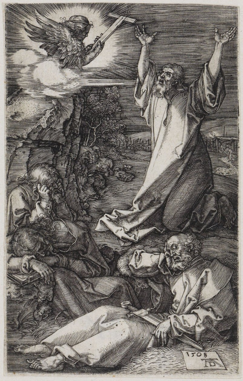 Kristus på Olivberget av Albrecht Dürer