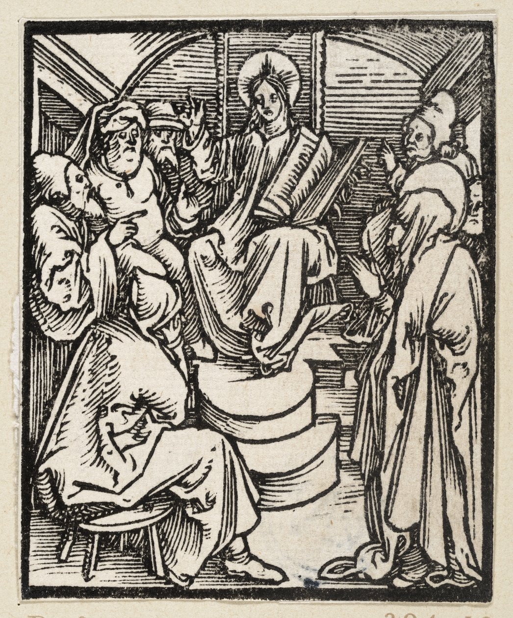 Kristus bland de lärde (43 religiösa teman) av Albrecht Dürer