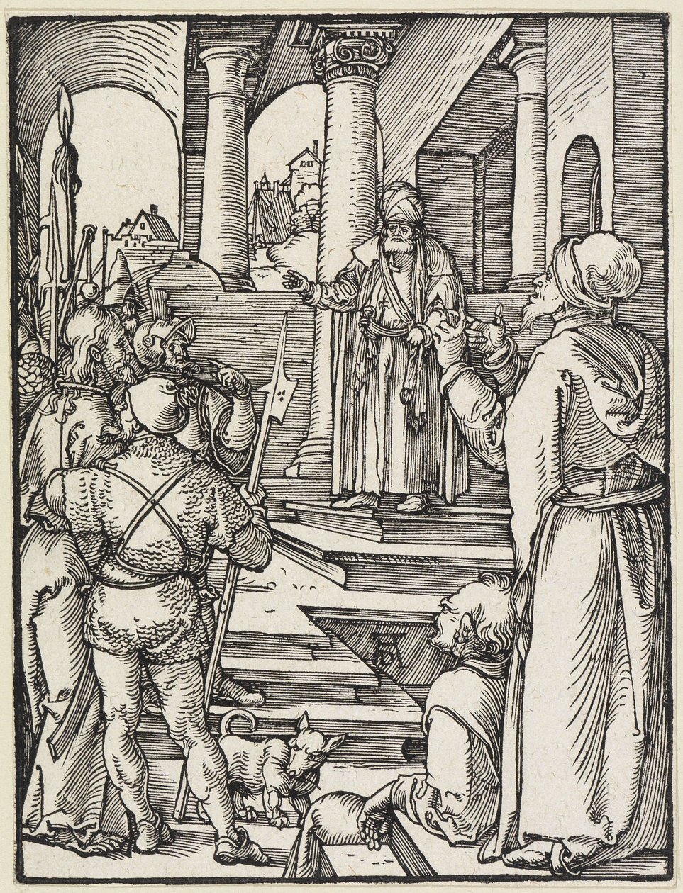 Kristus inför Pilatus av Albrecht Dürer