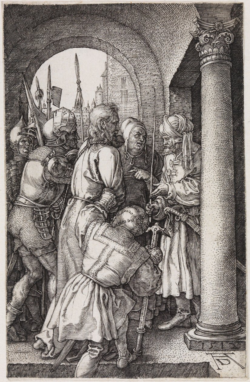 Kristus inför Pilatus av Albrecht Dürer