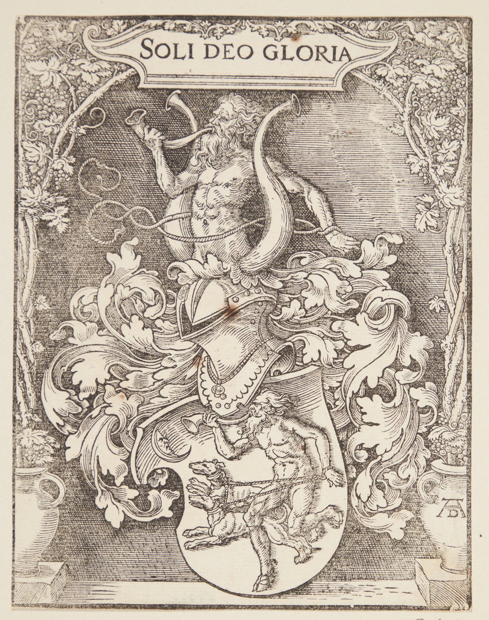 Johann Tschertes vapensköld av Albrecht Dürer