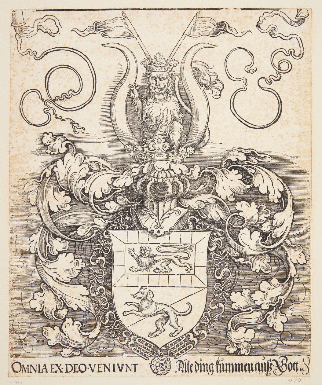 Lorenz Staibers vapensköld av Albrecht Dürer