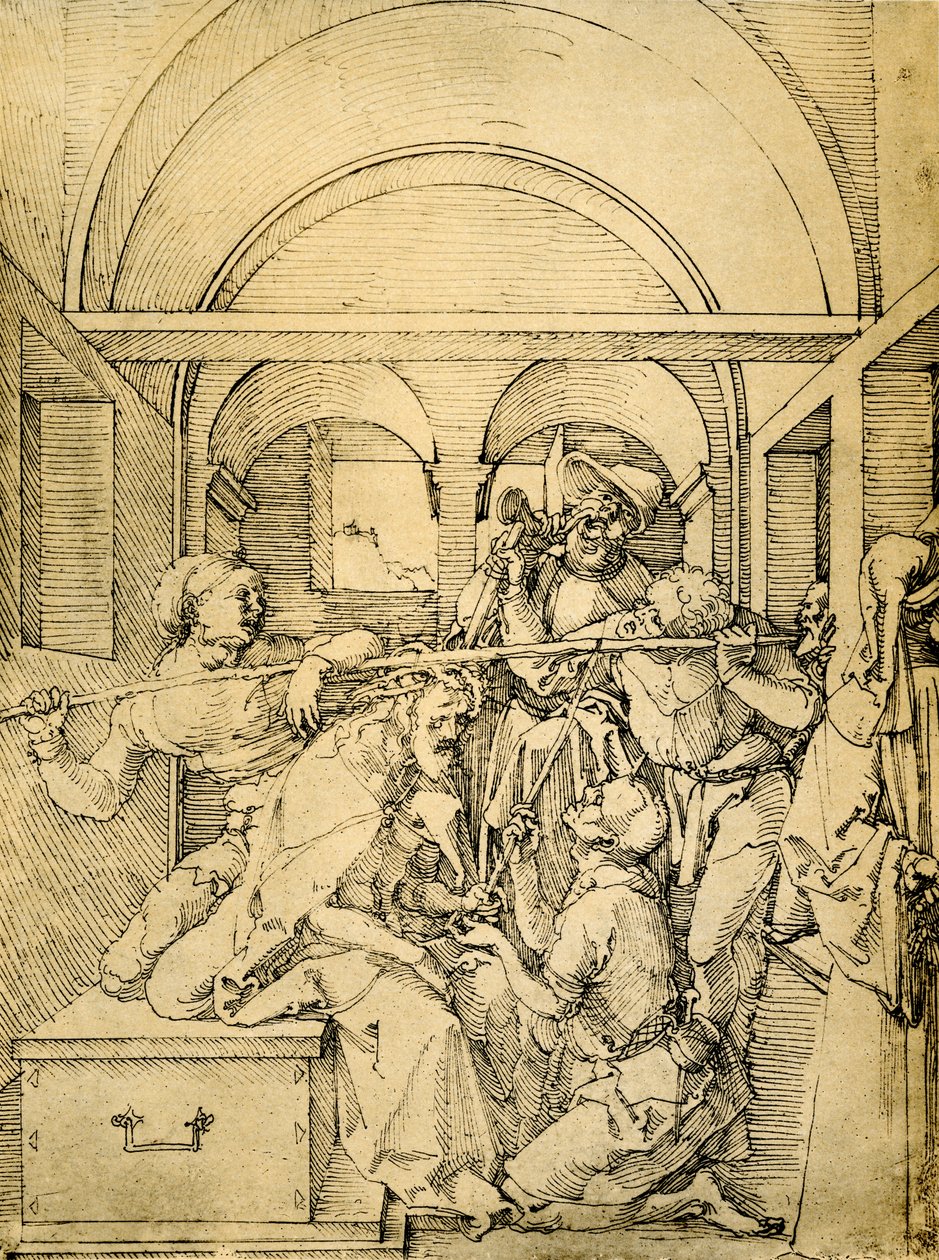Krönande med törnen av Albrecht Dürer