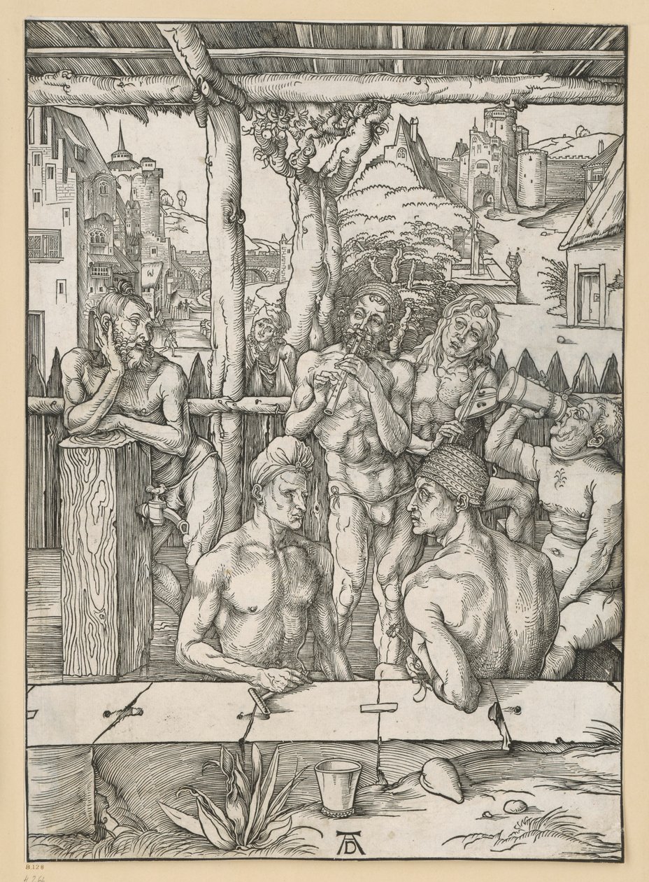 Männens bad av Albrecht Dürer