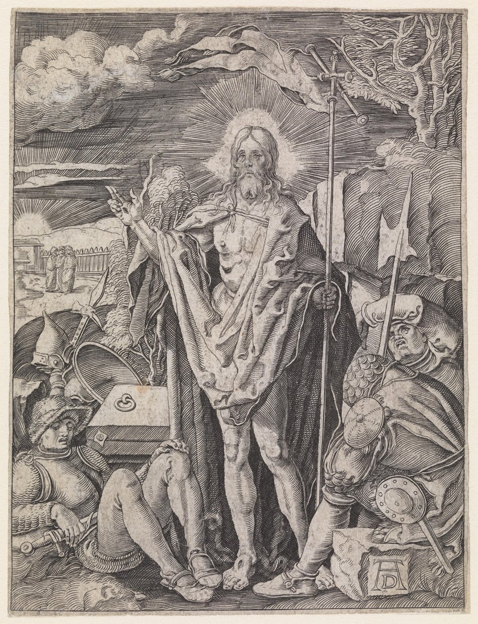 Kristi uppståndelse av Albrecht Dürer
