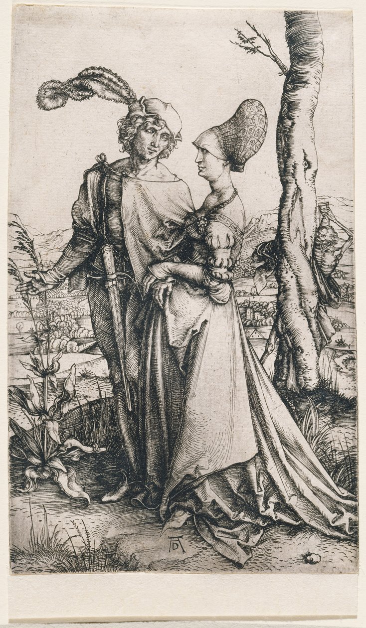Döden och de älskande av Albrecht Dürer