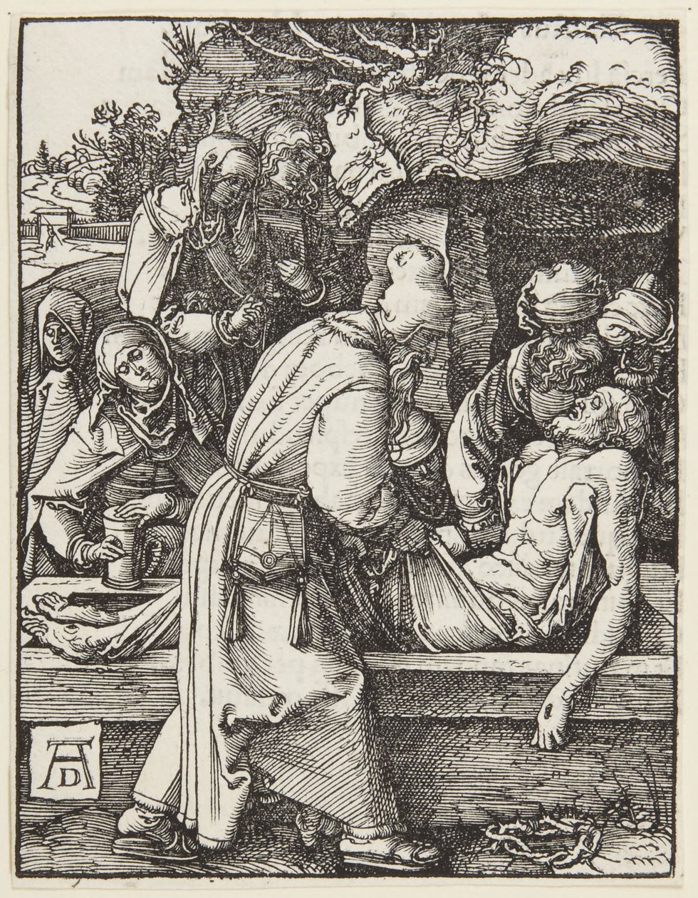 Nedtagandet från korset av Albrecht Dürer