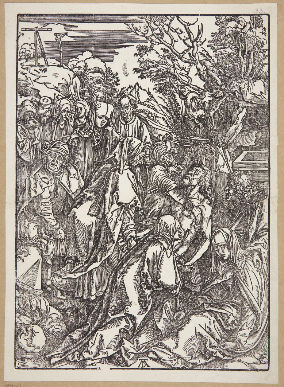 Kristi avsättning av Albrecht Dürer