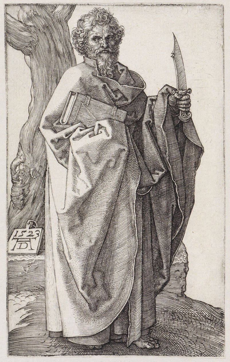 Aposteln Bartholomäus av Albrecht Dürer