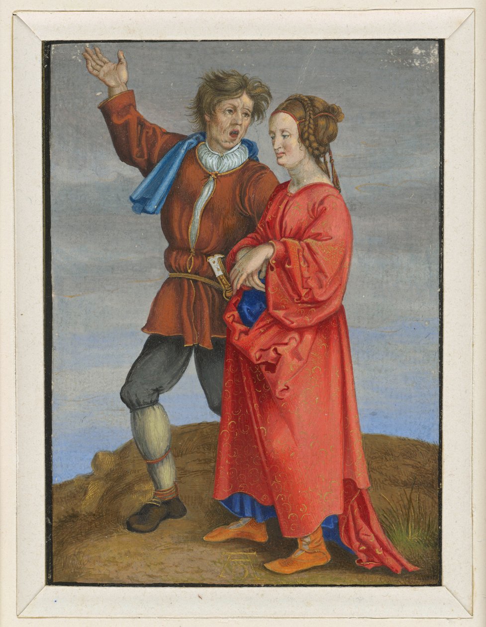 Bonden och hans hustru av Albrecht Dürer