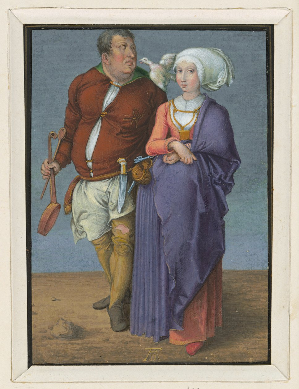 Kocken och hans hustru av Albrecht Dürer