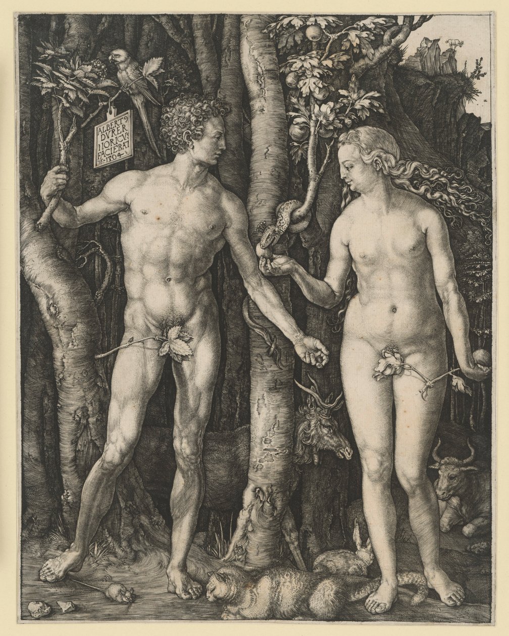 Syndafallet av Albrecht Dürer
