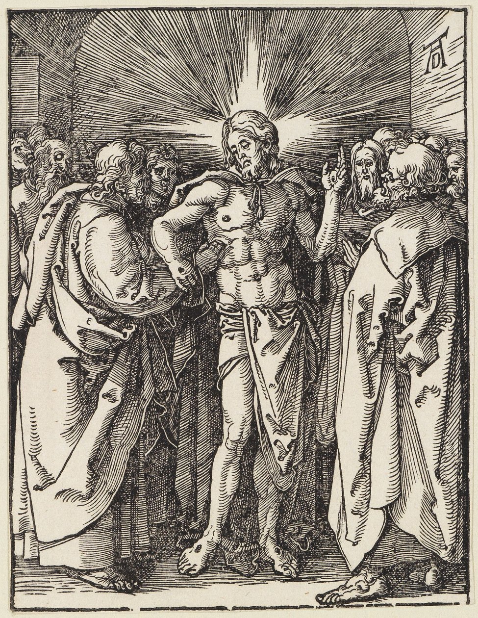 Tomas tvivlaren av Albrecht Dürer