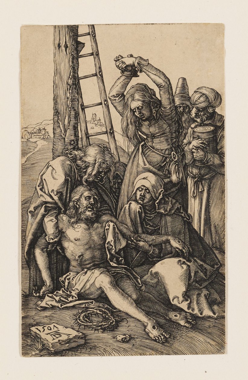 Nedtagandet från korset av Albrecht Dürer