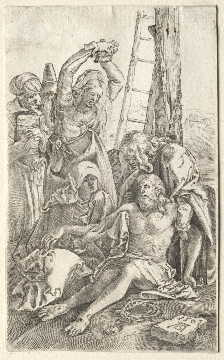 Nedstigning från korset, 1501. av Albrecht Dürer