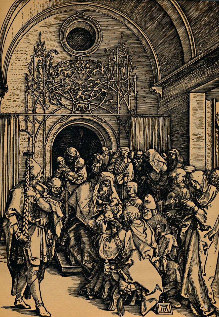 Die Belchneidung Christi, Kristi omskärelse, c1505. av Albrecht Dürer