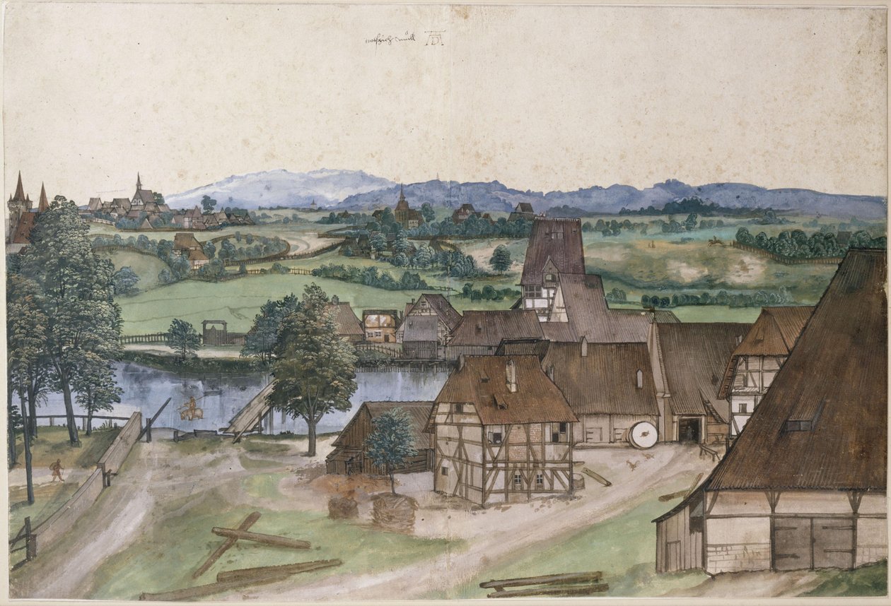 Tråddragningsverket av Albrecht Dürer