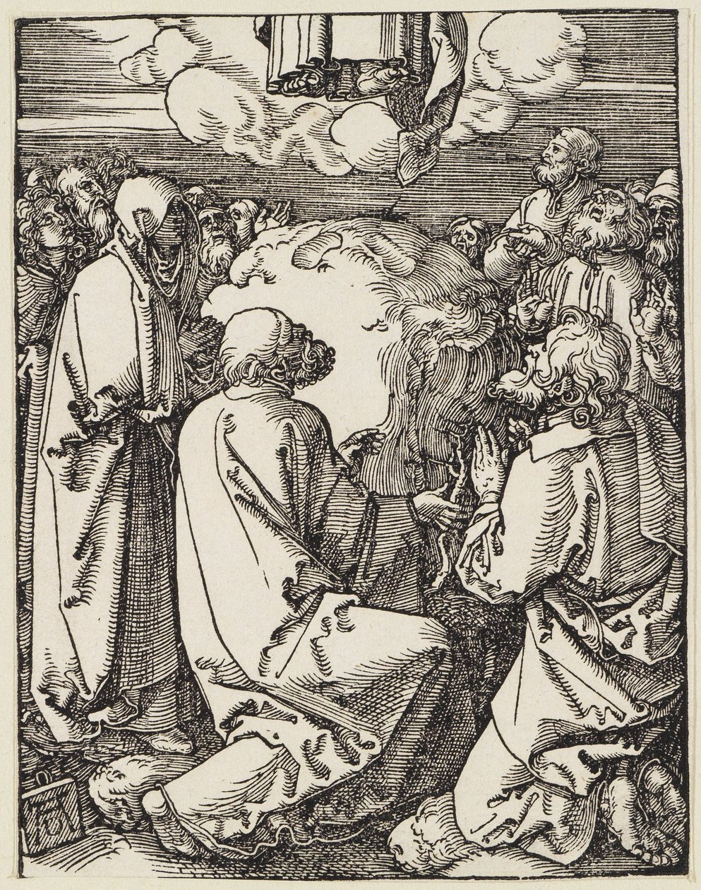 Kristi himmelsfärd av Albrecht Dürer