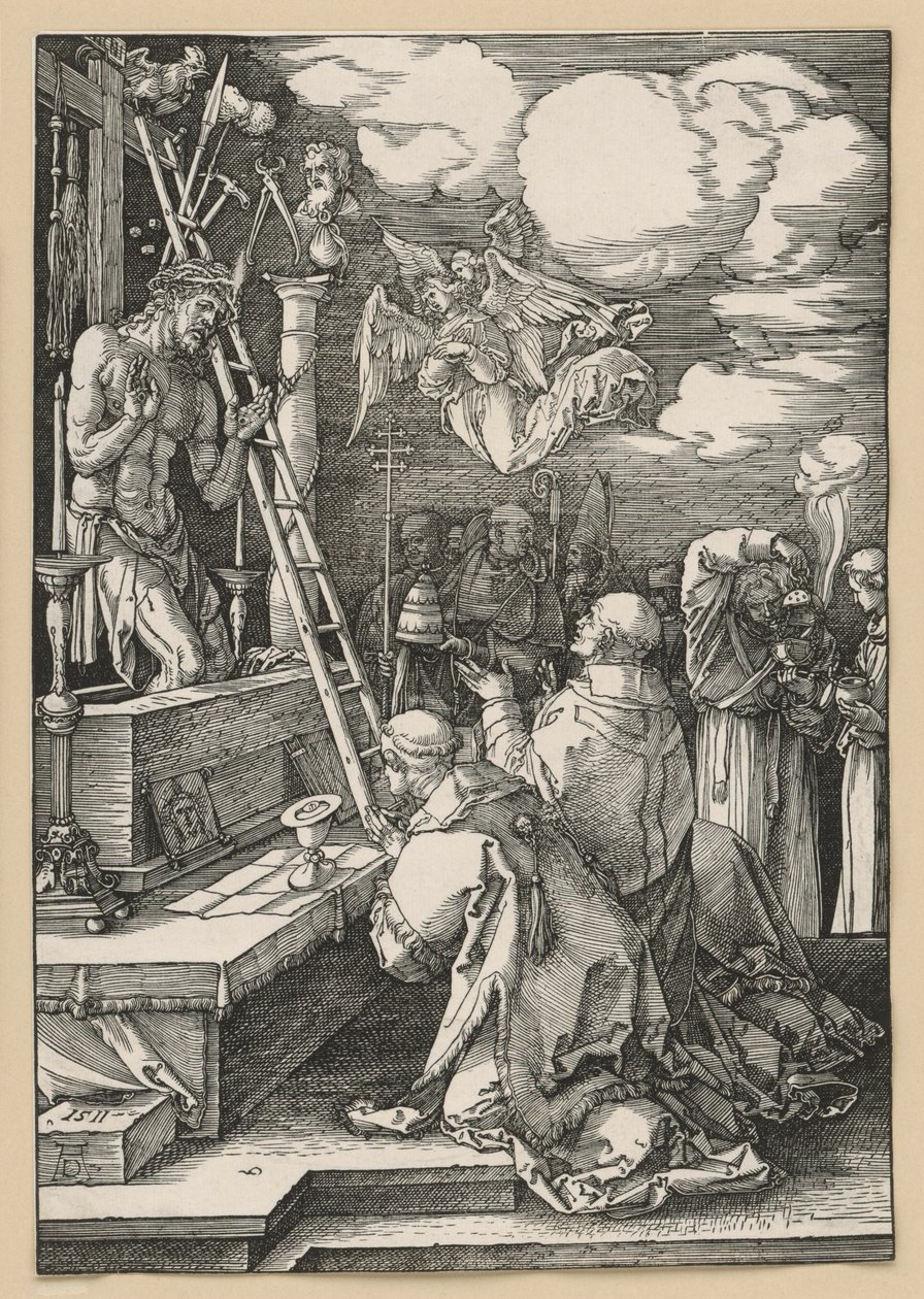 Sankt Gregorius mässa av Albrecht Dürer