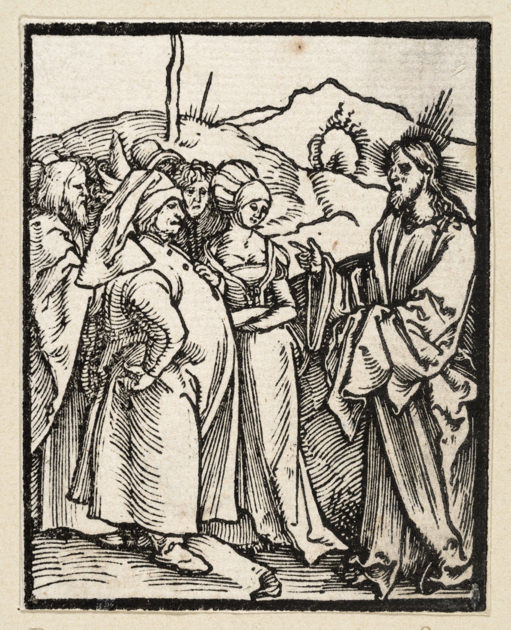 De syndiga kommer till Kristus (43 religiösa ämnen) av Albrecht Dürer