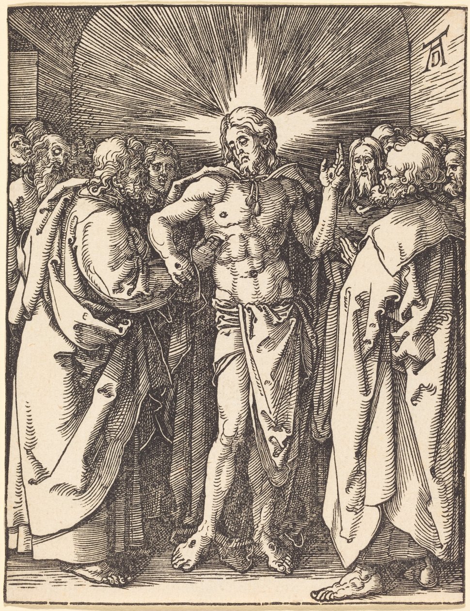 Tvivlaren Tomas av Albrecht Dürer