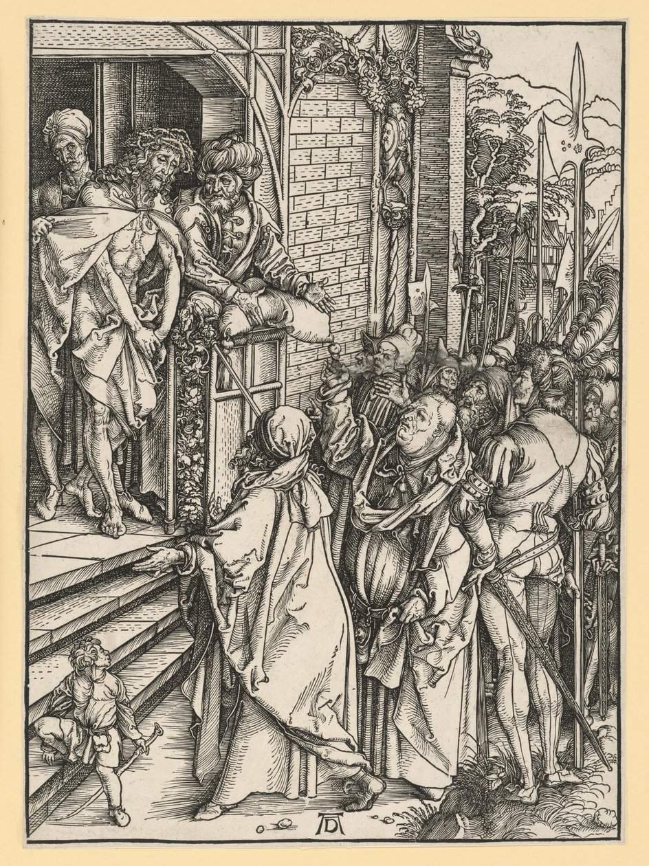 Ecce Homo (Den stora passion) av Albrecht Dürer