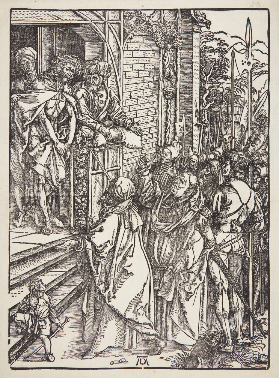 Ecce Homo - Presentationen av Kristus av Albrecht Dürer