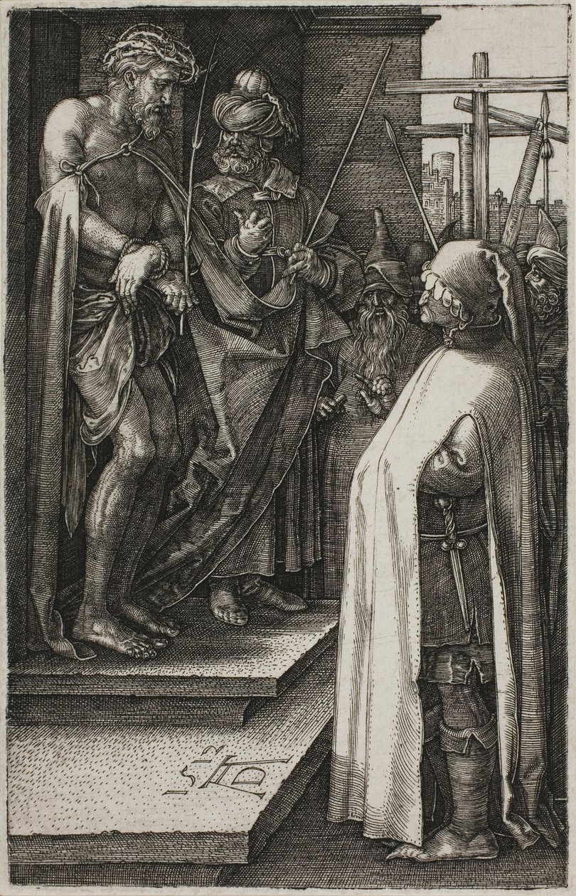 Ecce Homo, från The Engraved Passion av Albrecht Dürer