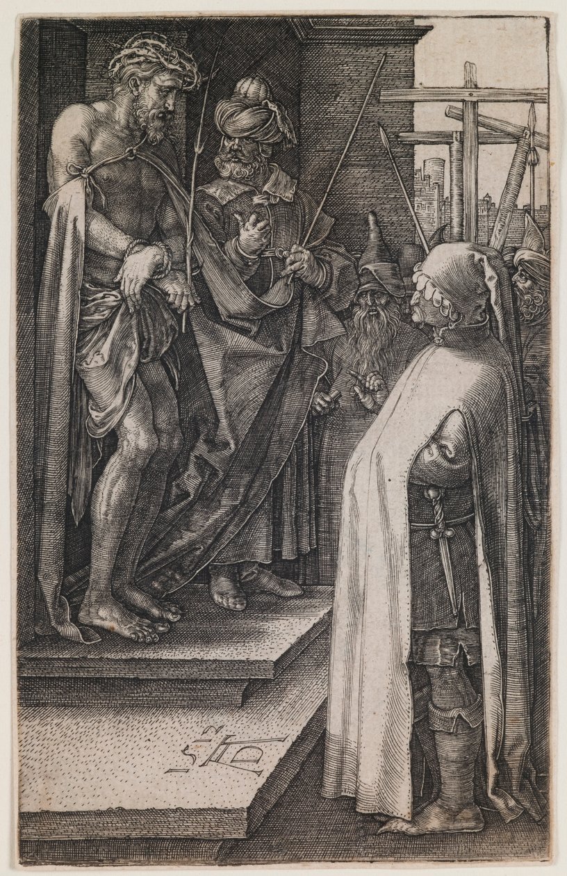 Ecce Homo, från serien "The Engraved Passion" av Albrecht Dürer