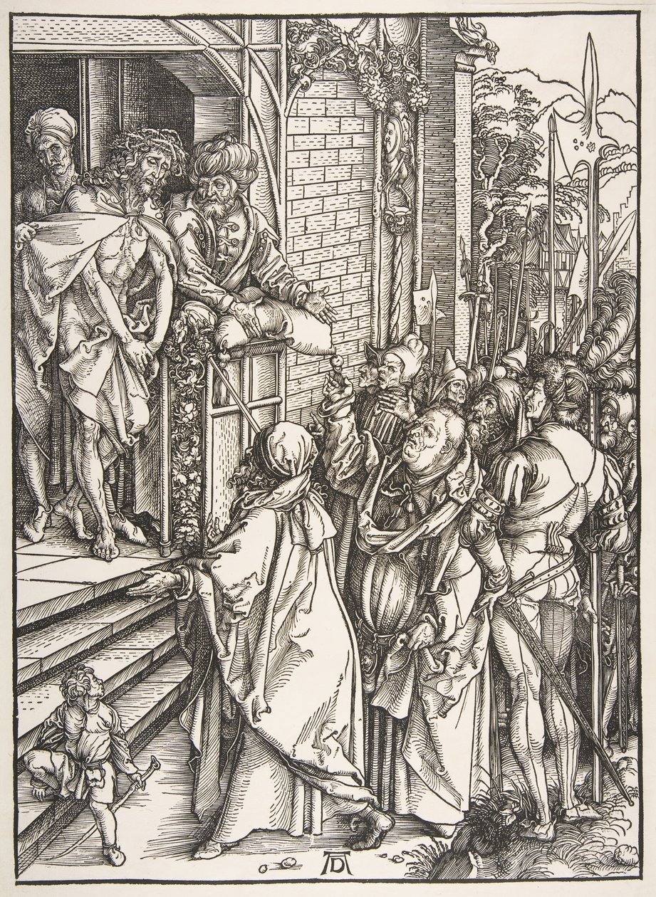 Ecce Homo, från serien The Large Passion, ca. 1498-99. av Albrecht Dürer