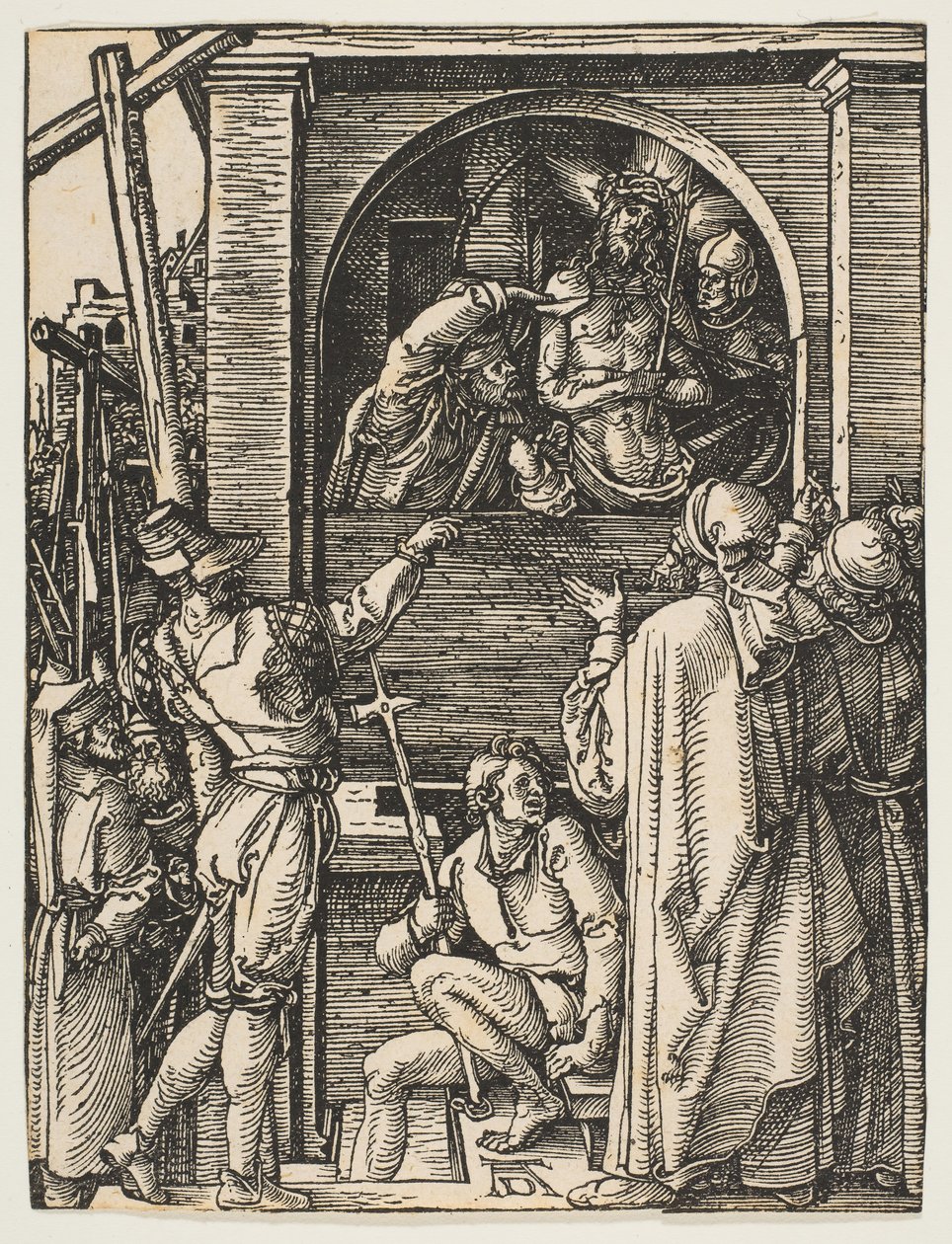 Ecco Homo, från The Small Passion, ca. 1509. av Albrecht Dürer