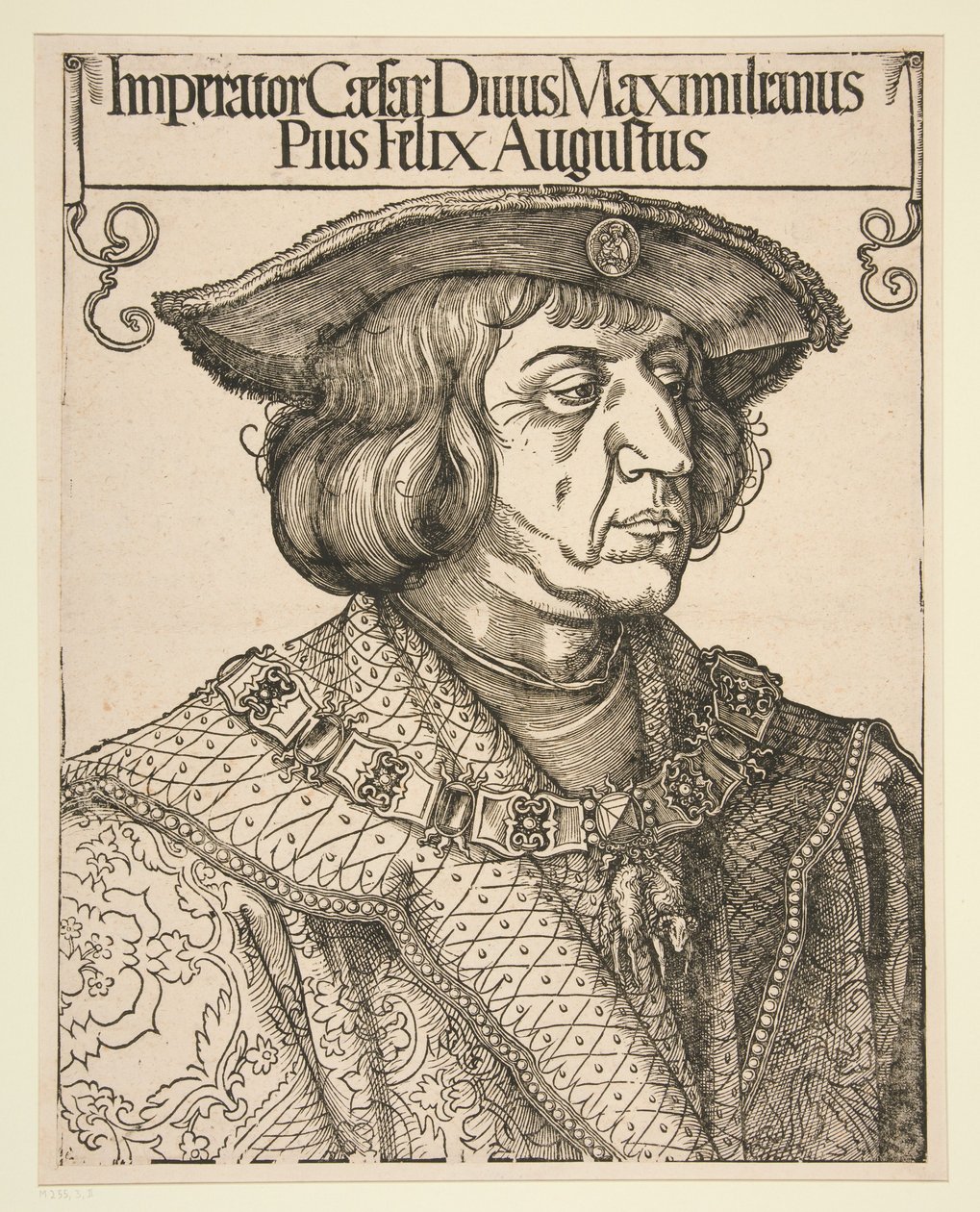 Kejsar Maximilian av Albrecht Dürer