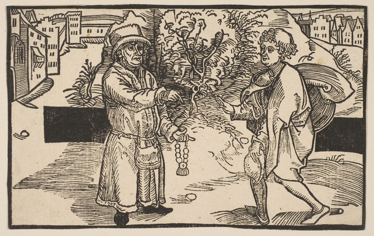 Eunuchs, från The Comedies of Terence, 1800-talets nytryck.n.d. av Albrecht Dürer